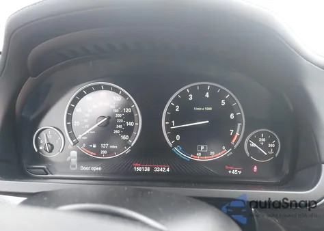 2013 BMW 750Li из США, поврежденный, VIN WBAYE8C56DD133349